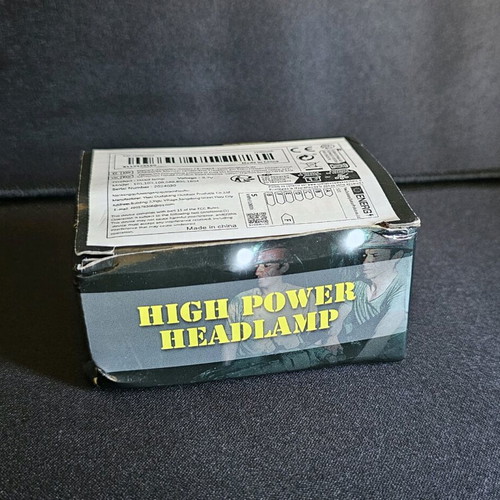 Rechargeable Headlamp with 1200mAh Battery and Side Magnet new