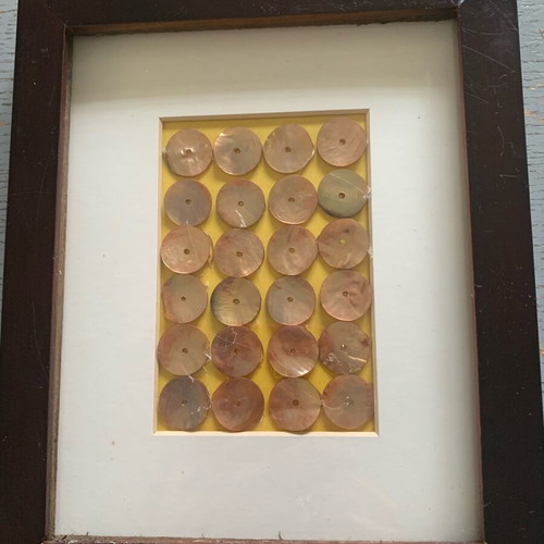 Set of handmade decorative frames like new