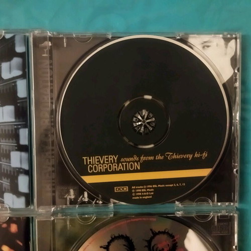 CD Heather Nova "Oyster" και Thievery Corporation "Sounds from the Thievery hi-fi" μεταχειρισμένα