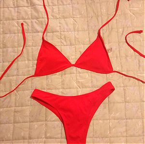 Κόκκινο μαγιό bikini Shein Medium