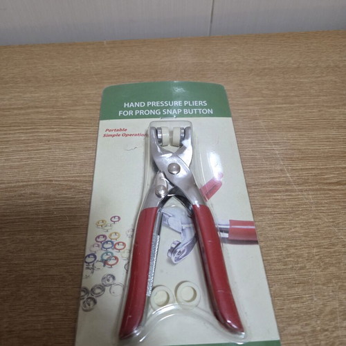 Hand Pressure Pliers for Prong Snap Button New