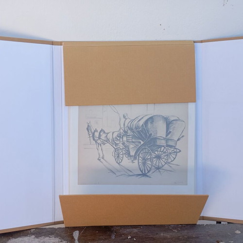 Greek Engravers art book like new, 15 works from D. Tsamis collection