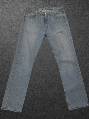 Levi's 501 Original Straight Fit Jeans like new, made in Hungary, W33 L34