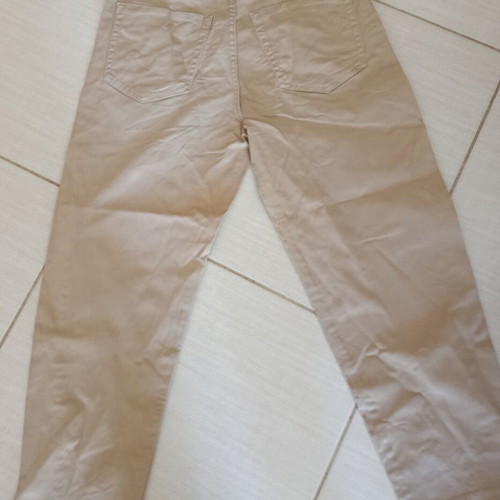 United Colors of Benetton men's pants used, blue denim and beige chino, size M