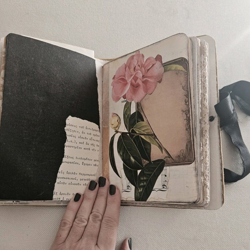 Handmade Garden in the Sky prayers and journaling book like new