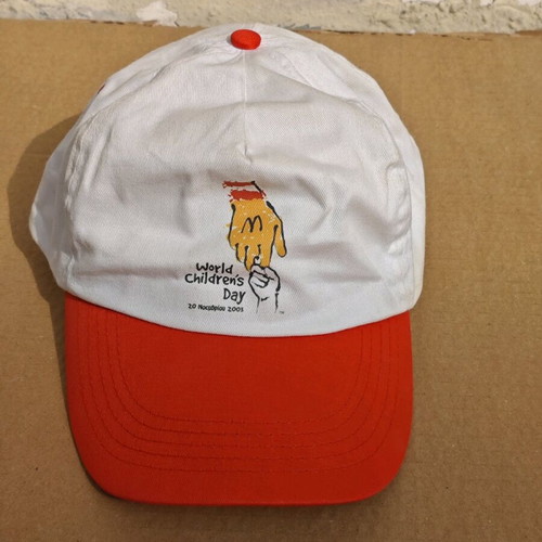 McDonald's cap used for World Children's Day 2003