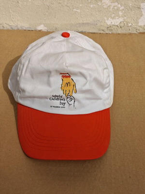 McDonald's cap used for World Children's Day 2003
