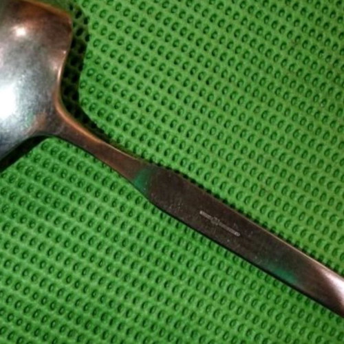 Solingen cutlery set used with 1 ladle, 7 spoons, 7 knives, 8 forks and 4 small spoons