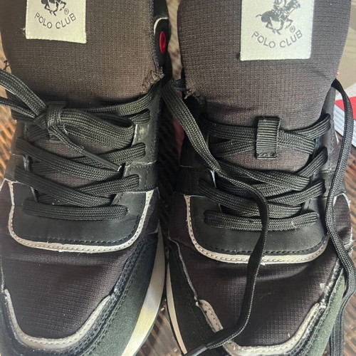 Beverly Hills Polo Club sneakers size 44, black and red