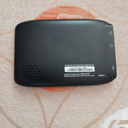 MLS Destinator Talk & Drive 43TSP GPS used, old maps, battery issue