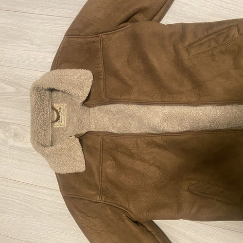 Autumn jacket like new, beige and brown, size L