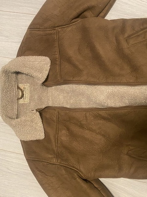 Autumn jacket like new, beige and brown, size L