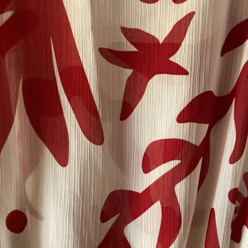Women's kaftan H&M like new, sizes M L, white and red