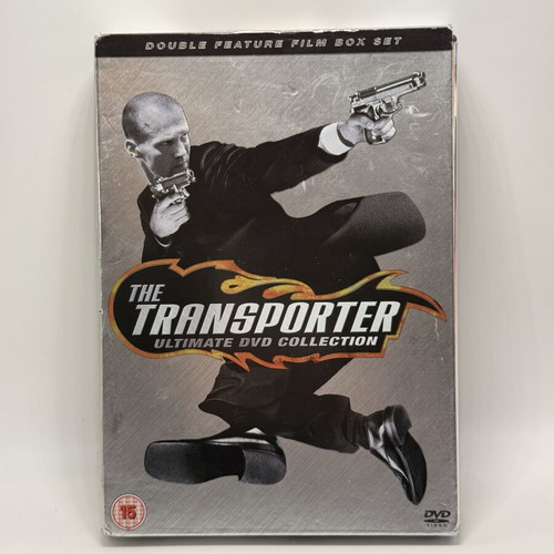 The Transporter DVD used, action adventure, English