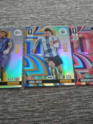 Panini FIFA World Cup 2026 Adrenalyn XL Icon cards set of 3, Lionel Messi