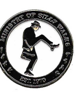 Monty Python Ministry of Silly Walks pin new