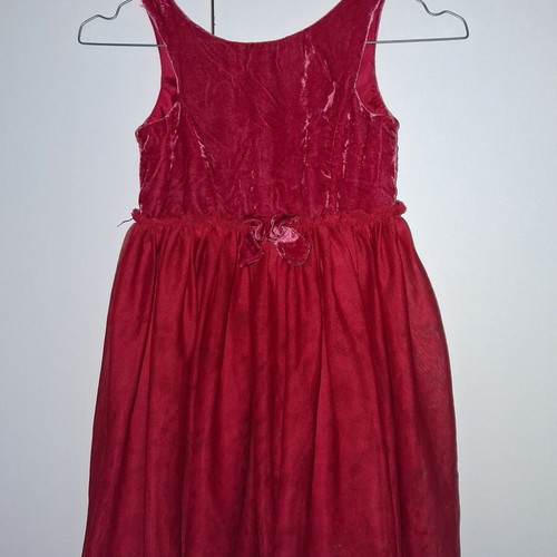 strapless open back dress Buy HOP Baby Girls Red Rosette Detailed Party Dress from Westside