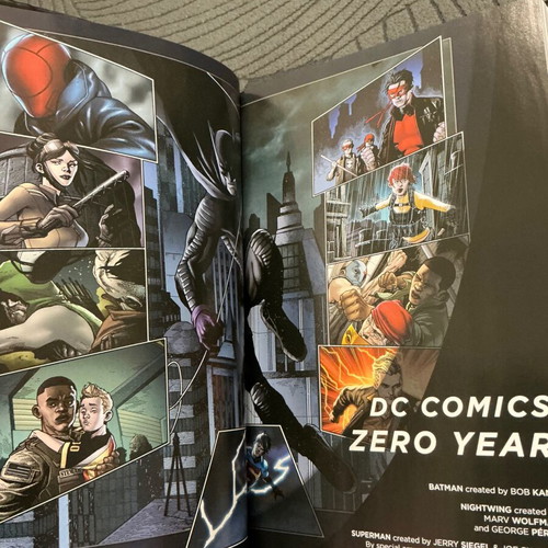 DC Comics Zero Year HC graphic novel like new