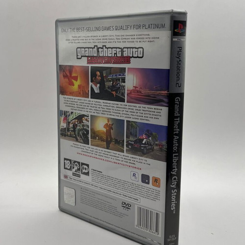 Grand Theft Auto Liberty City Stories PlayStation 2 used, PAL