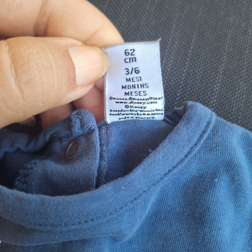 Mìnnie cotton baby shirt like new, 3-6 months