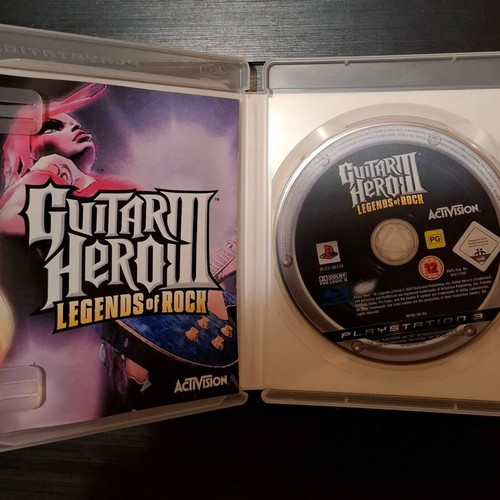 Guitar Hero 3 Legends of Rock PS3 like new