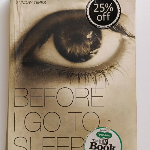 Before I Go To Sleep by S J Watson