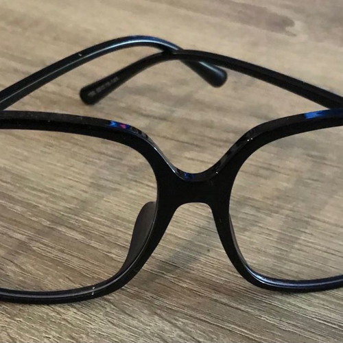 Glasses new, black with anti-blue protection