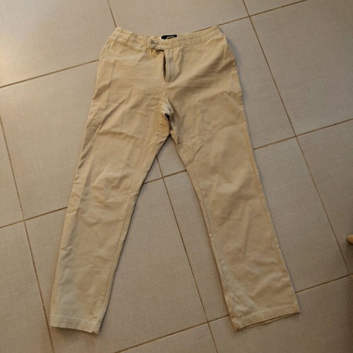 Gap women's pants used, beige, high waist size S