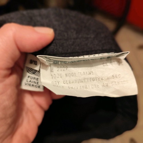 Vintage Braemar Petites skirt 100% virgin wool gray new