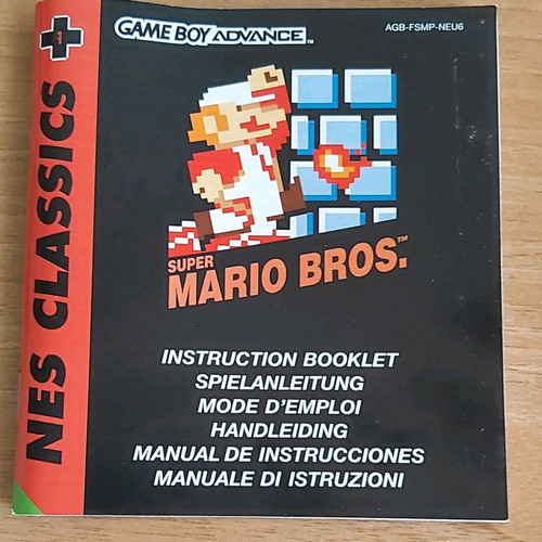 Gameboy Advance Super Mario Bros - NES Classics μεταχειρισμένο