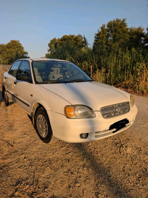 Suzuki Baleno 2001 μεταχειρισμένο, βενζίνη, λευκό, χειροκίνητο