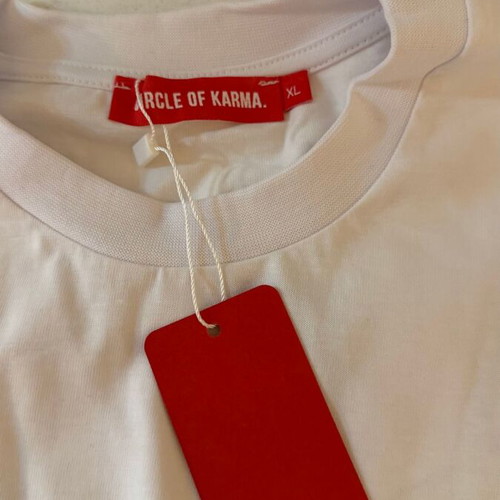 Circle of Karma Greek Soul T-shirt, white, XL