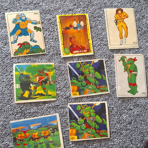 Carousel Teenage Mutant Ninja Turtles stickers used