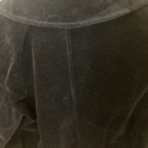 Madeleine velvet blazer new, black, size L