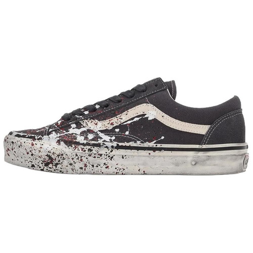 Vans Premium Old Skool Unisex Shoes black white new
