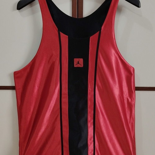 Nike Vintage 90s Air Jordan - Double Face Basketball Jersey Red