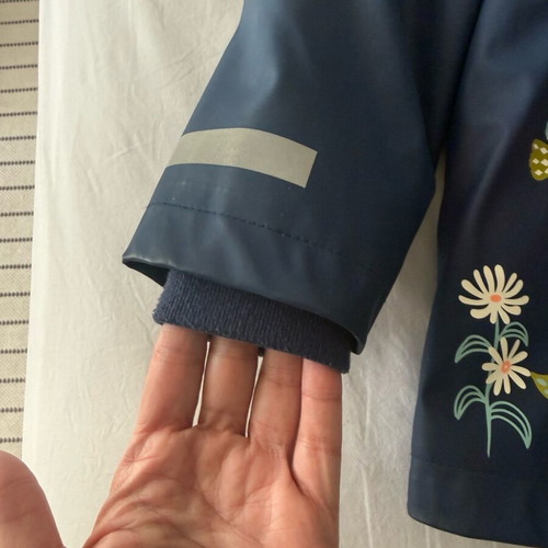 Marks & Spencer waterproof jacket for girl 4-5 years like new, blue