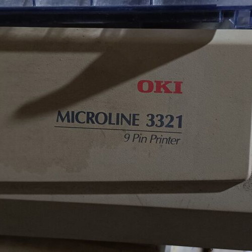 OKI Microline 3321 dot matrix 9-pin printer used