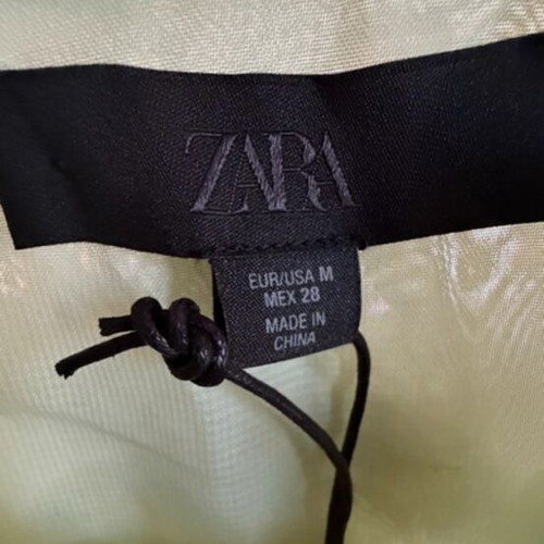 Zara Petal Coat New, Size M, Pastel Color