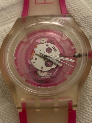 Swatch Pinksea model SUJK103 women's watch new pink