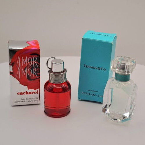 Cacharel Amor Amor και Tiffany Eau de Parfum μινιατούρες καινούργιες