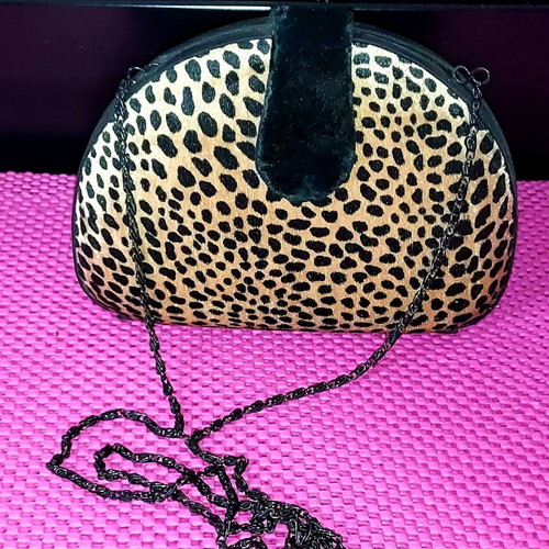Animal print bag