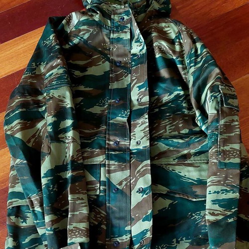 Camo jacket Greek production new, size XS