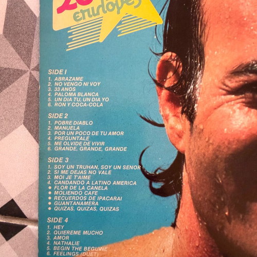 Julio Iglesias 26 Golden Hits vinyl like new, 2 double records