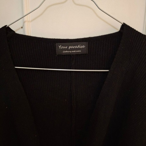 Black bolero pullover like new