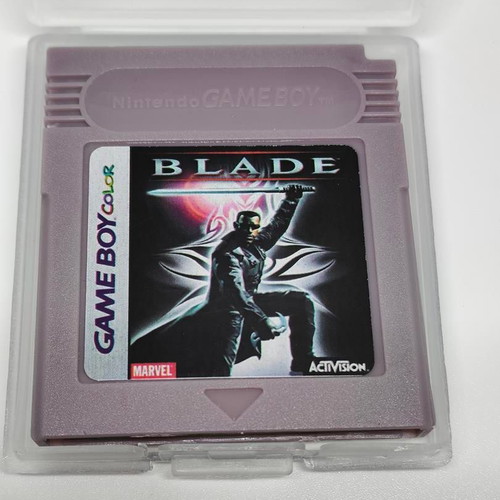 Blade Game Boy Color cartridge Marvel Activision like new