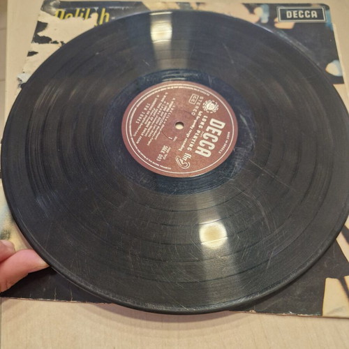 Tom Jones Delilah vinyl LP used, 1968 Decca album