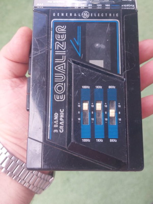 General Electric Walkman 3Band Equaliser, рядък