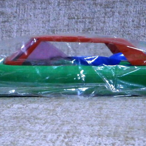 Speedboat toy new, Greek, plastic, green