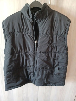 Women's vest jacket new, black, one size